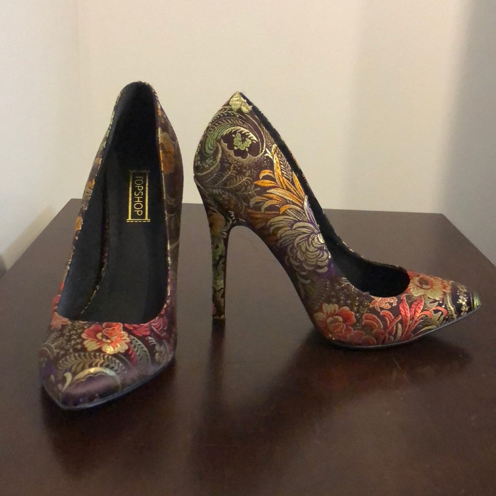 Top shop heels never worn